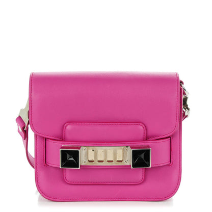 Proenza Schouler Smooth Calfskin Tiny PS11 Classic Shoulder Bag Fuxia 1 of 8