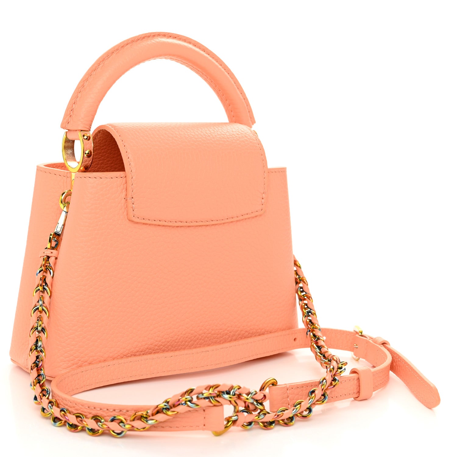 Louis Vuitton Taurillon Mini Capucines Abricot 3 of 11