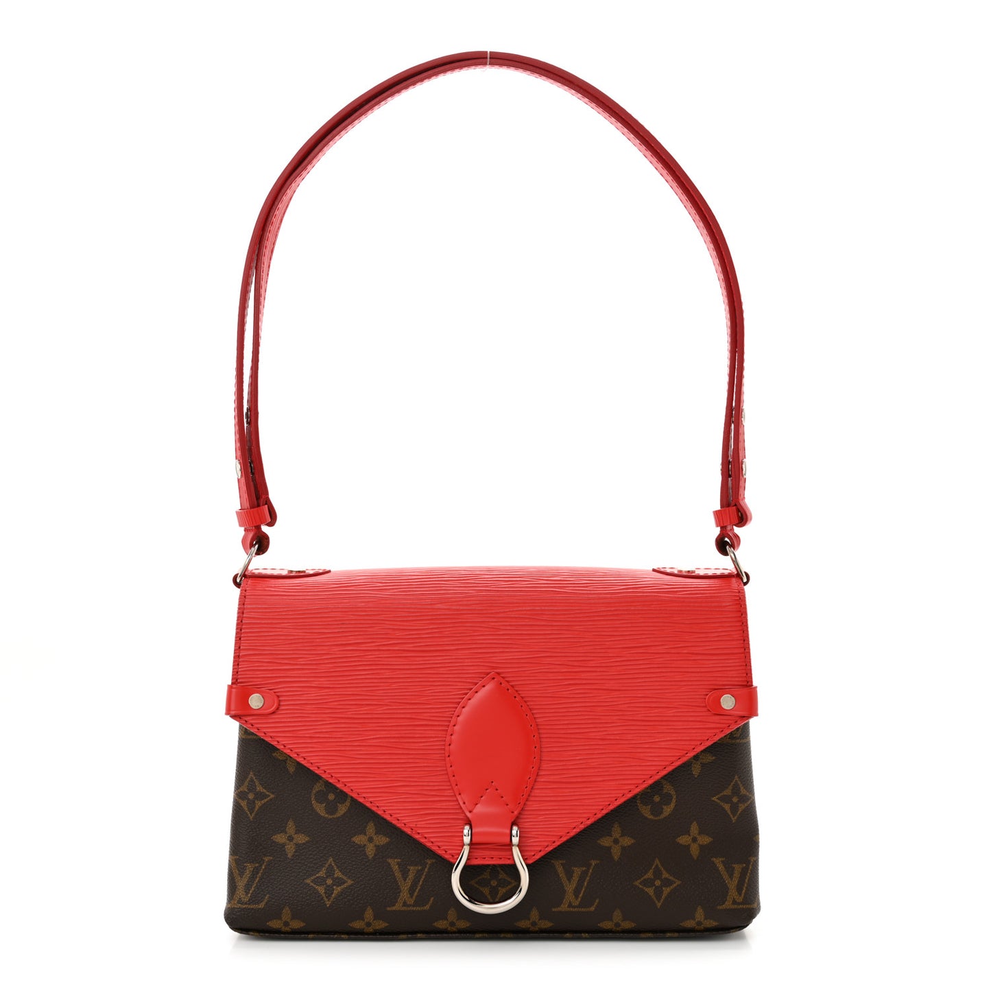 Monogram Epi Saint Michel Coquelicot