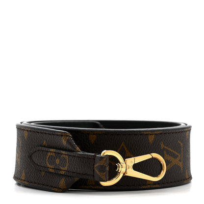 Louis Vuitton Monogram Bandouliere Shoulder Strap Black 1 of 4