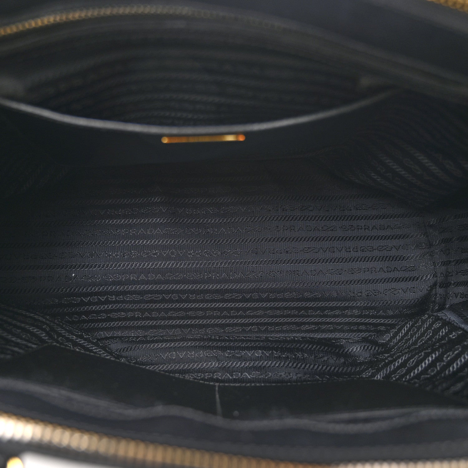 Prada Saffiano Lux Large Galleria Double Zip Tote Black 5 of 16