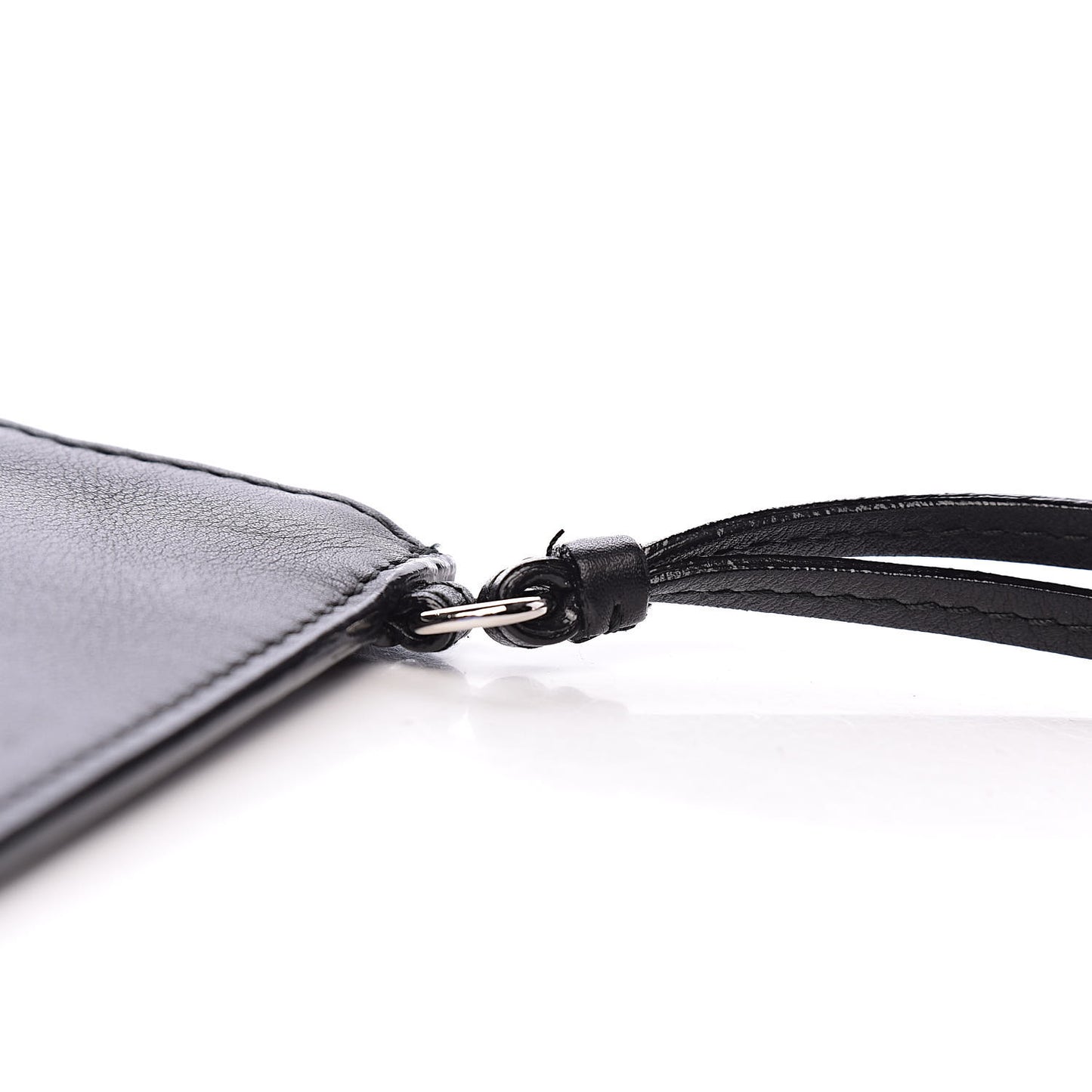 Calfskin Diorissimo Pouch Black