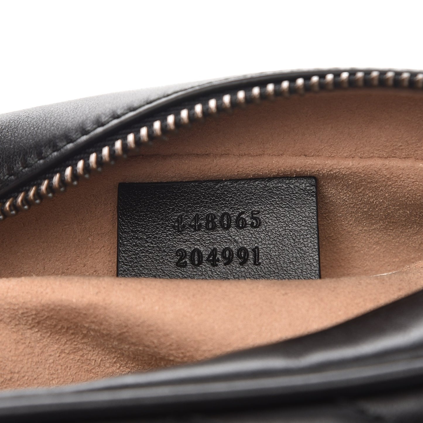 Calfskin Matelasse Mini GG Marmont Chain Shoulder Bag Black