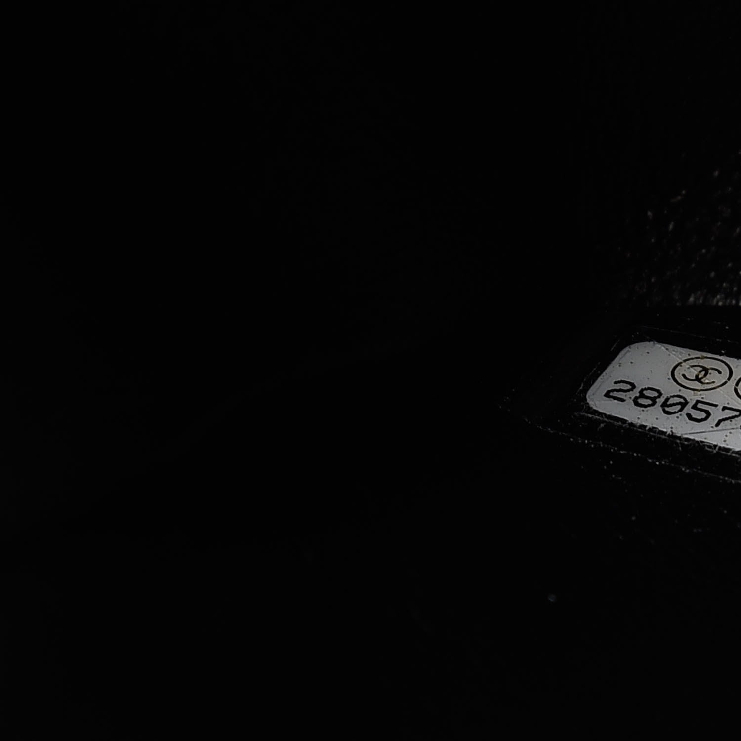 Chanel Aged Calfskin Quilted 2.55 Reissue Mini Flap Black 9 of 10