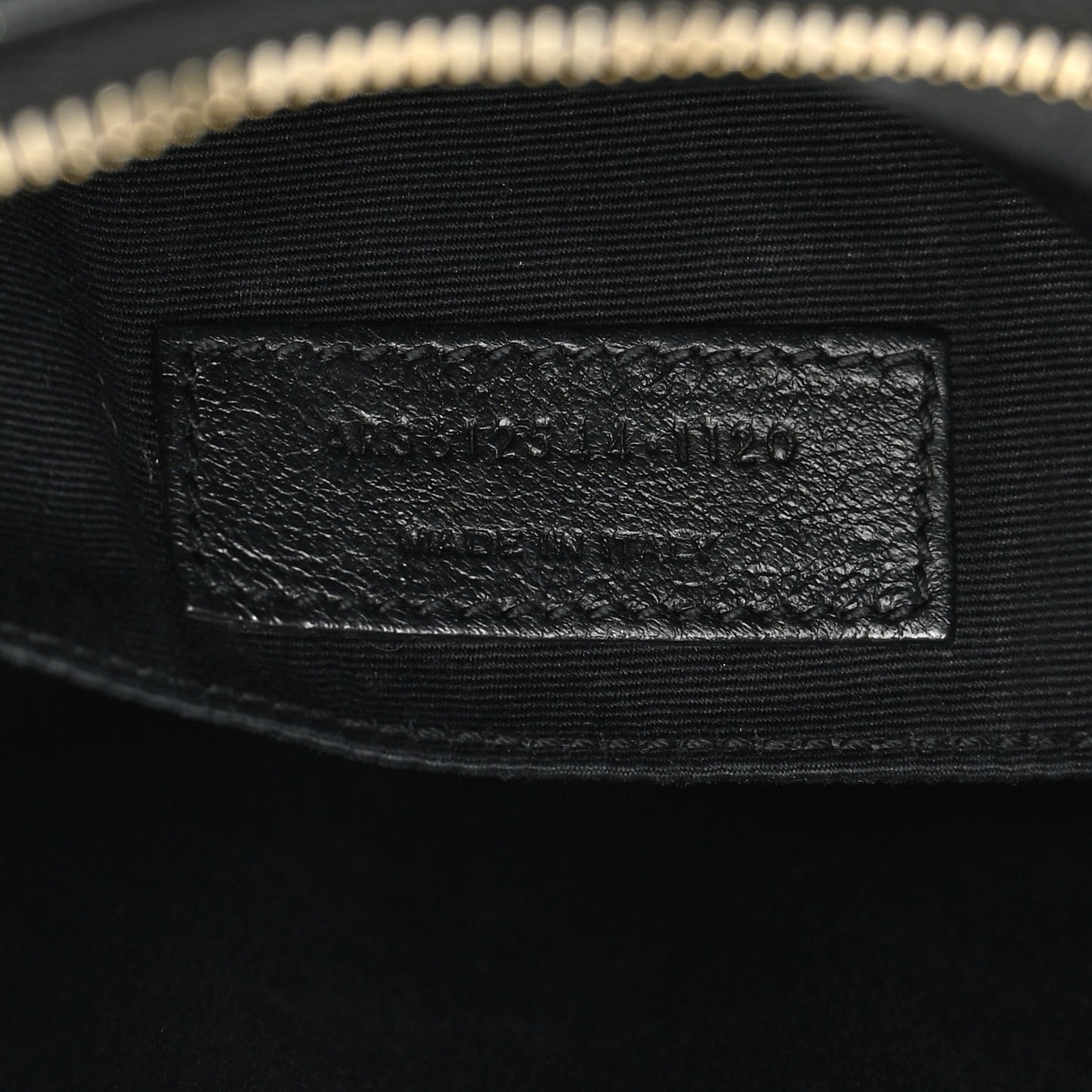 Calfskin Matelasse Monogram Lou Camera Bag Black