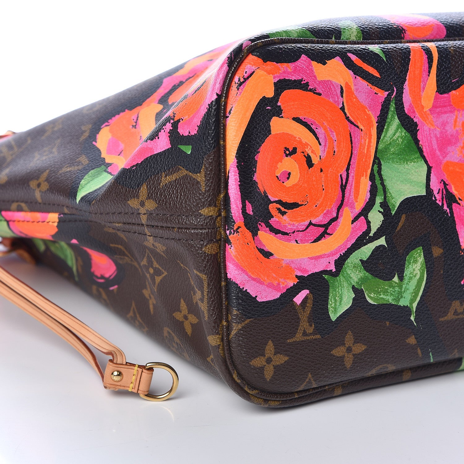 Louis Vuitton Monogram Roses Neverfull MM 5 of 10