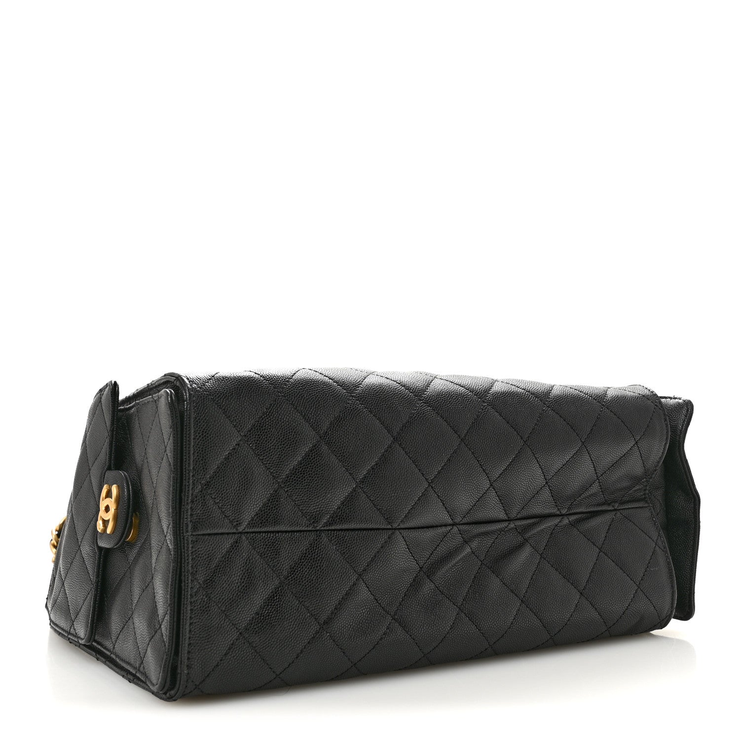 Chanel Caviar Quilted Medium Chanel 25 Handbag Black 5 of 14