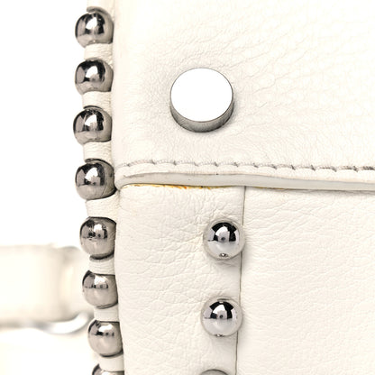 Alexander Wang Calfskin Studded Mini Rockie White Rodium Hardware 10 of 16