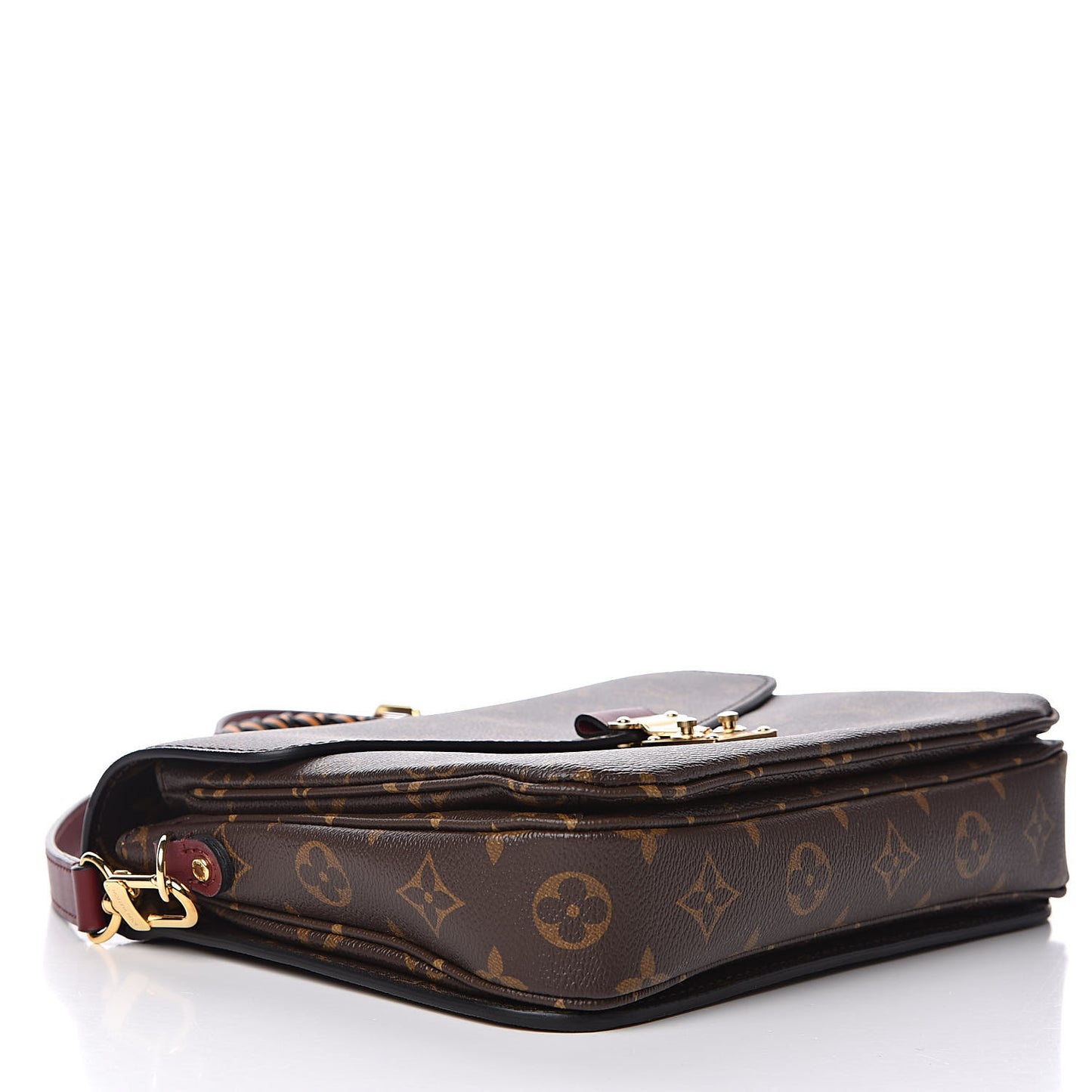 Monogram Braided Pochette Metis Safran