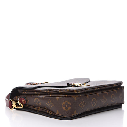 Louis Vuitton Monogram Braided Pochette Metis Safran 4 of 9
