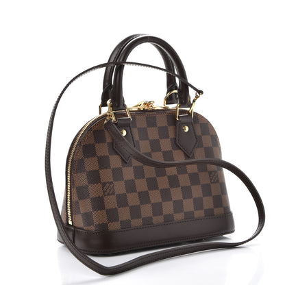 Louis Vuitton Damier Ebene Alma BB 3 of 8