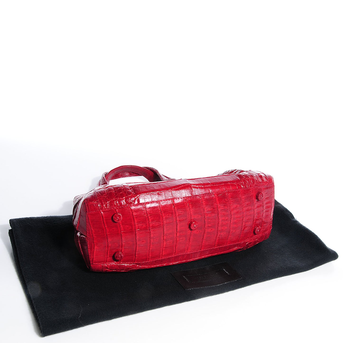 Crocodile Tote Red
