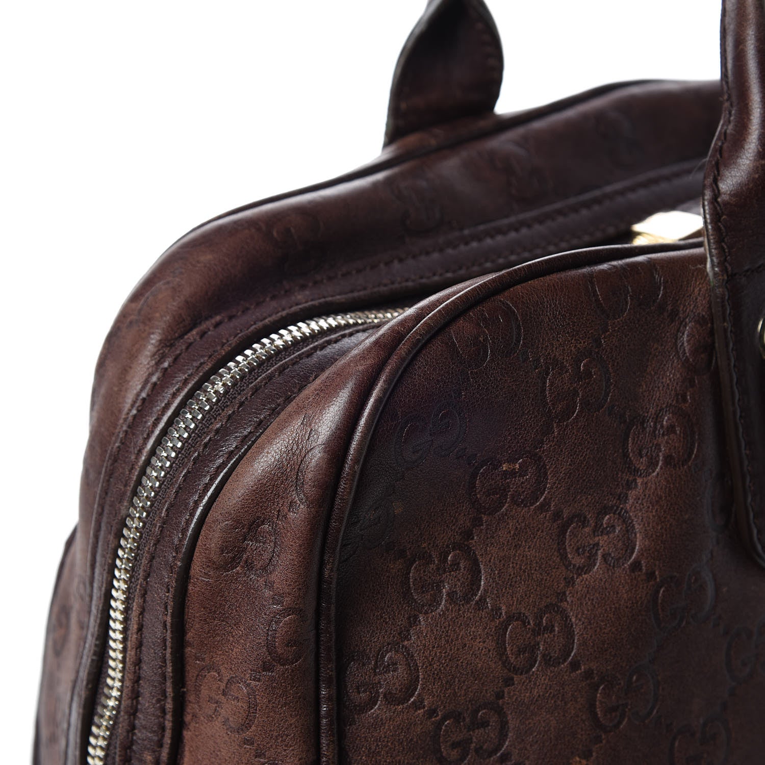 Gucci Guccissima Large Princy Tote Brown 21 of 23