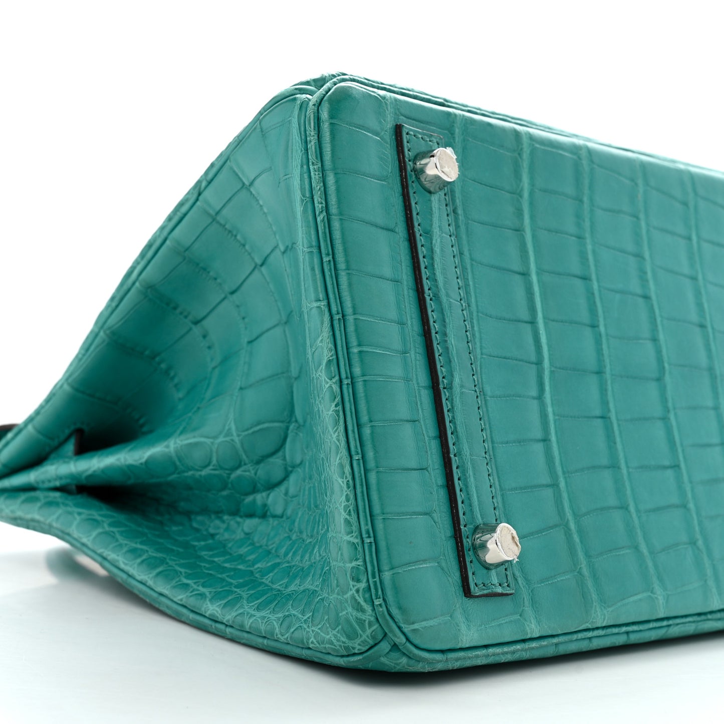 Matte Alligator Birkin 30 Bleu Paon