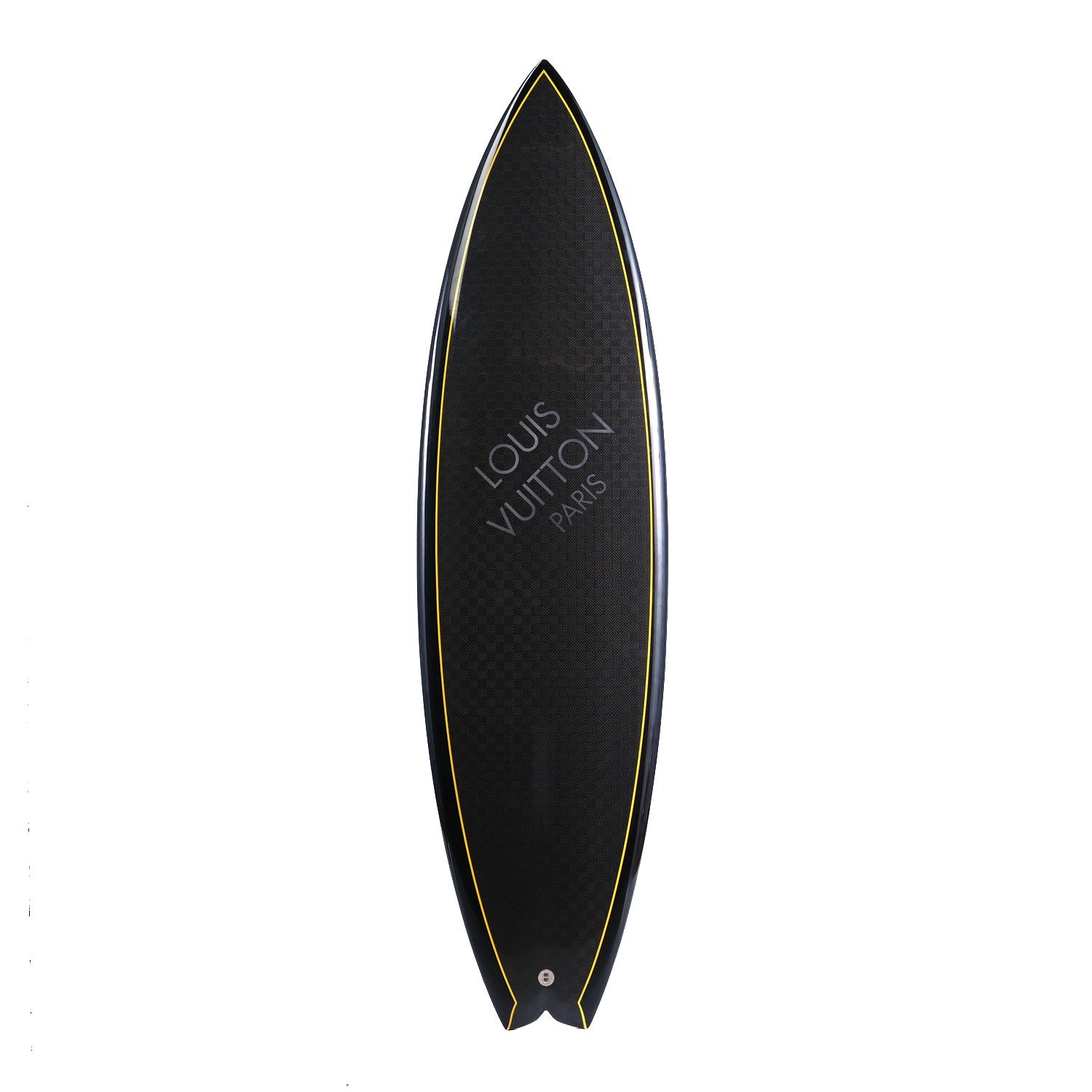 Louis Vuitton Damier Carbon Graphite Surfboard 1 of 6