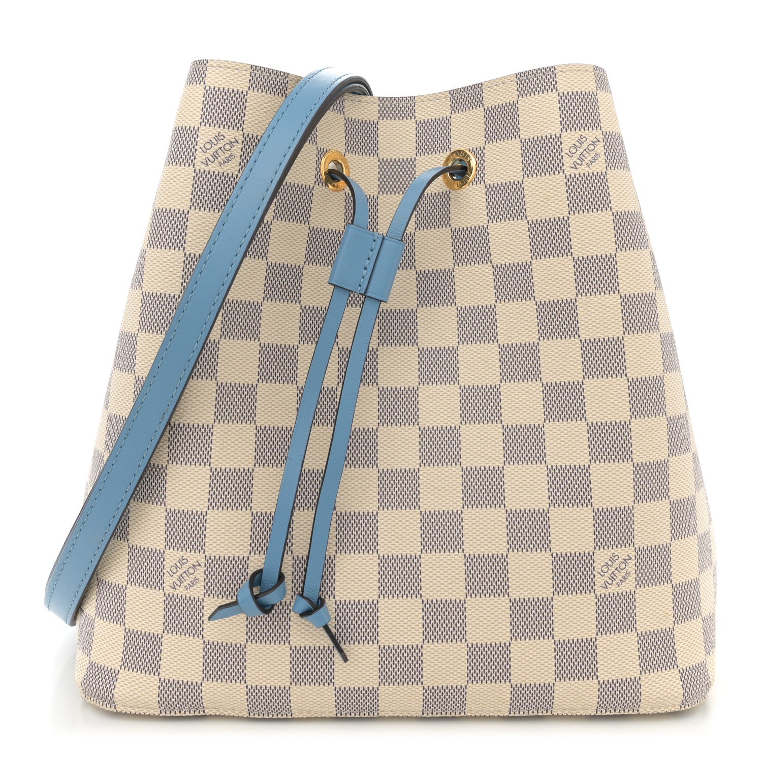 Louis Vuitton Damier Azur Neonoe MM Bleuet 1 of 10