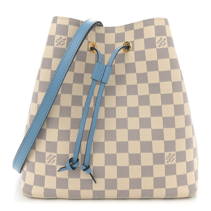 Louis Vuitton Damier Azur Neonoe MM Bleuet 1 of 10