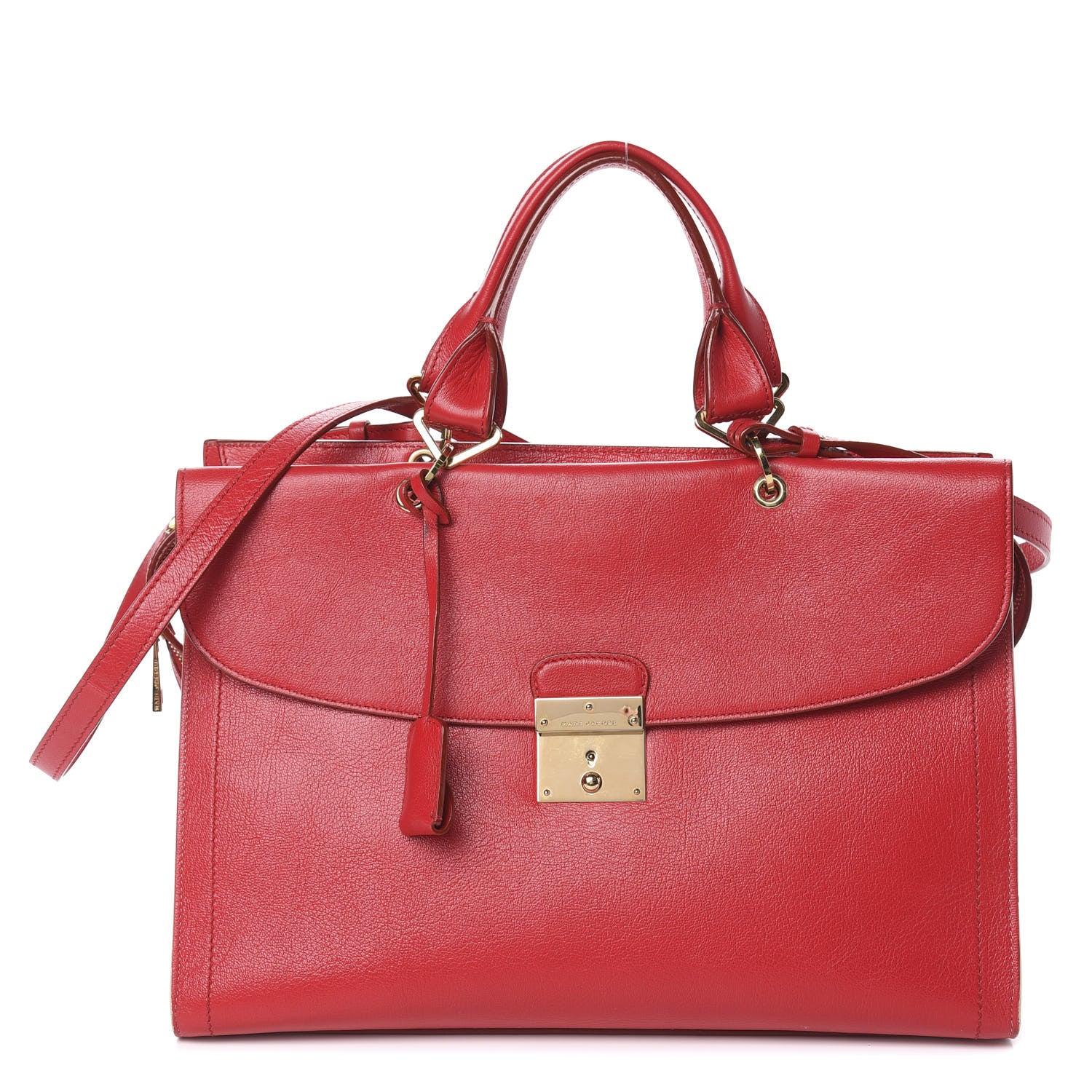 Marc Jacobs Calfskin The 54 Flap Bag Flame 1 of 13