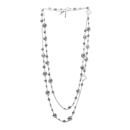 David Yurman Sterling Silver DY Elements Chain Necklace 3 of 6