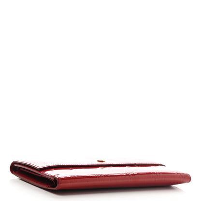 Louis Vuitton Vernis Porte Tresor International Wallet Pomme D'Amour 4 of 15