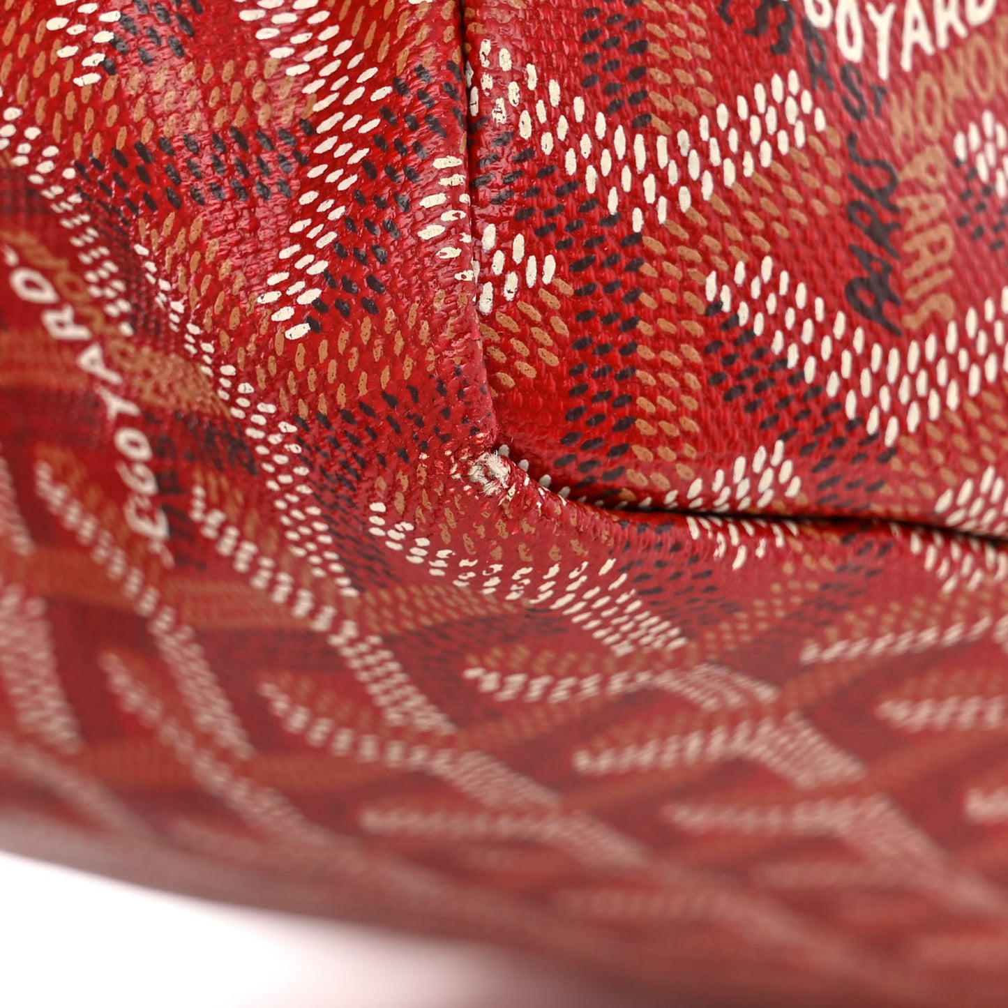 Goyardine Saint Louis PM Red