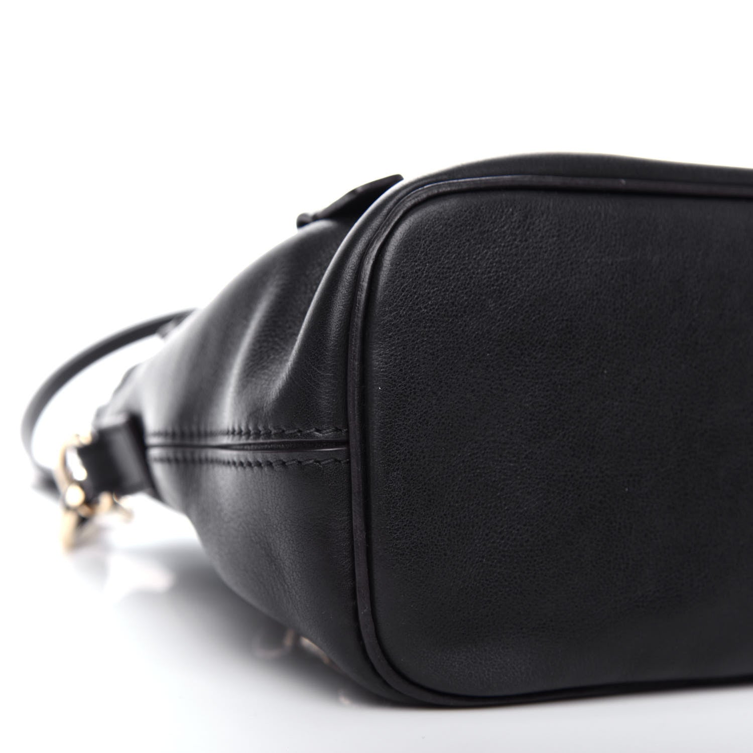 Chloe Suede Calfskin Mini Faye Backpack Black 8 of 10