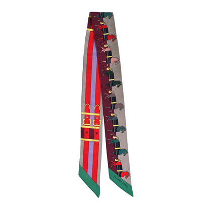 Hermes Silk Rocabar Twilly 2 of 3