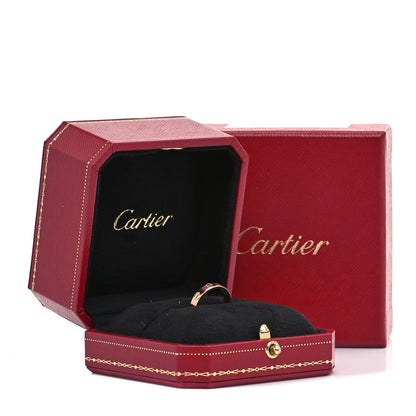 Cartier 18K Pink Gold 3.5mm LOVE Wedding Band Ring 48 4.5 5 of 5