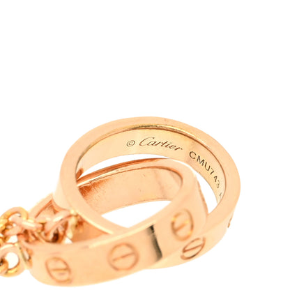Cartier 18K Pink Gold Interlocking LOVE Bracelet 4 of 4