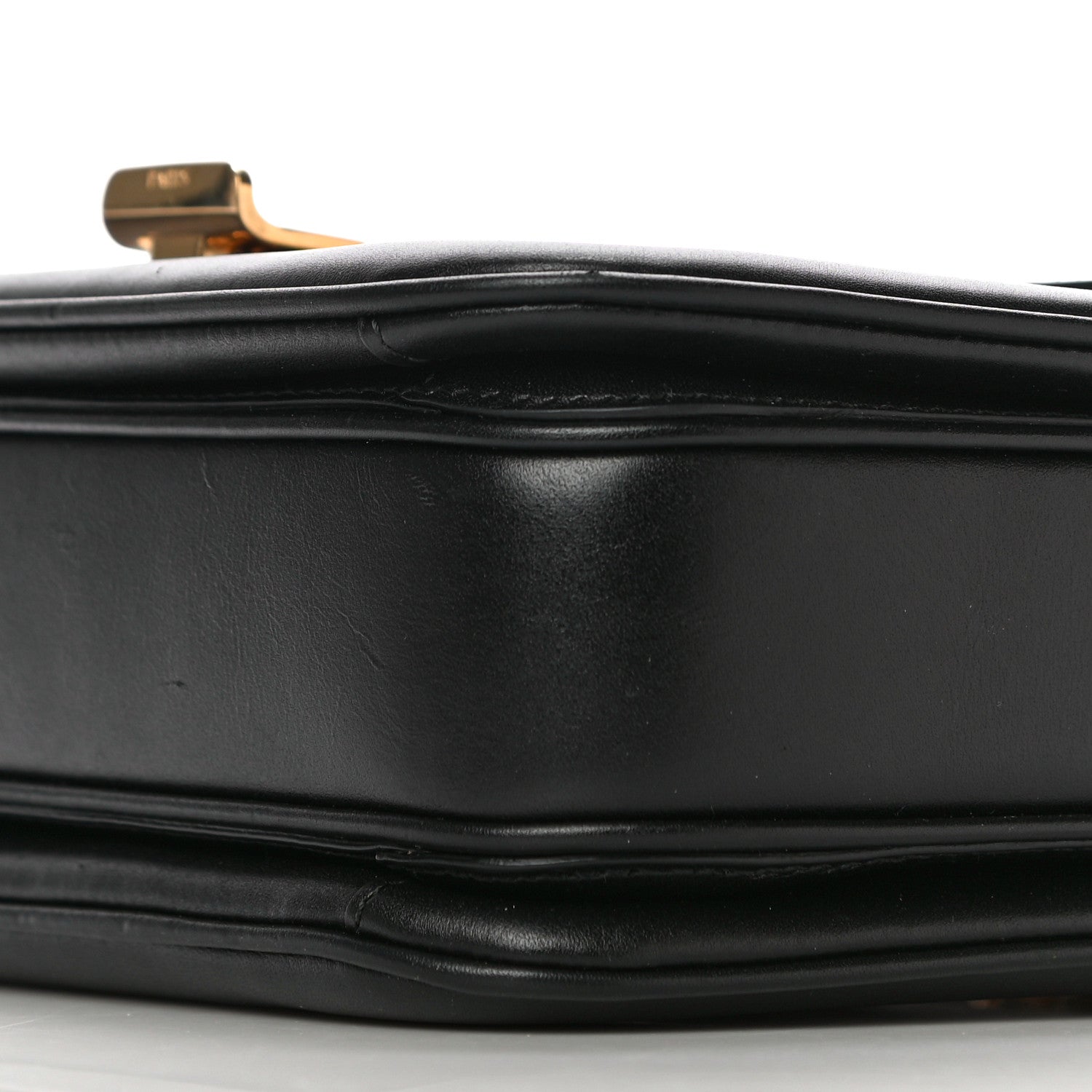 Celine Shiny Calfskin Medium C Bag Black 9 of 14