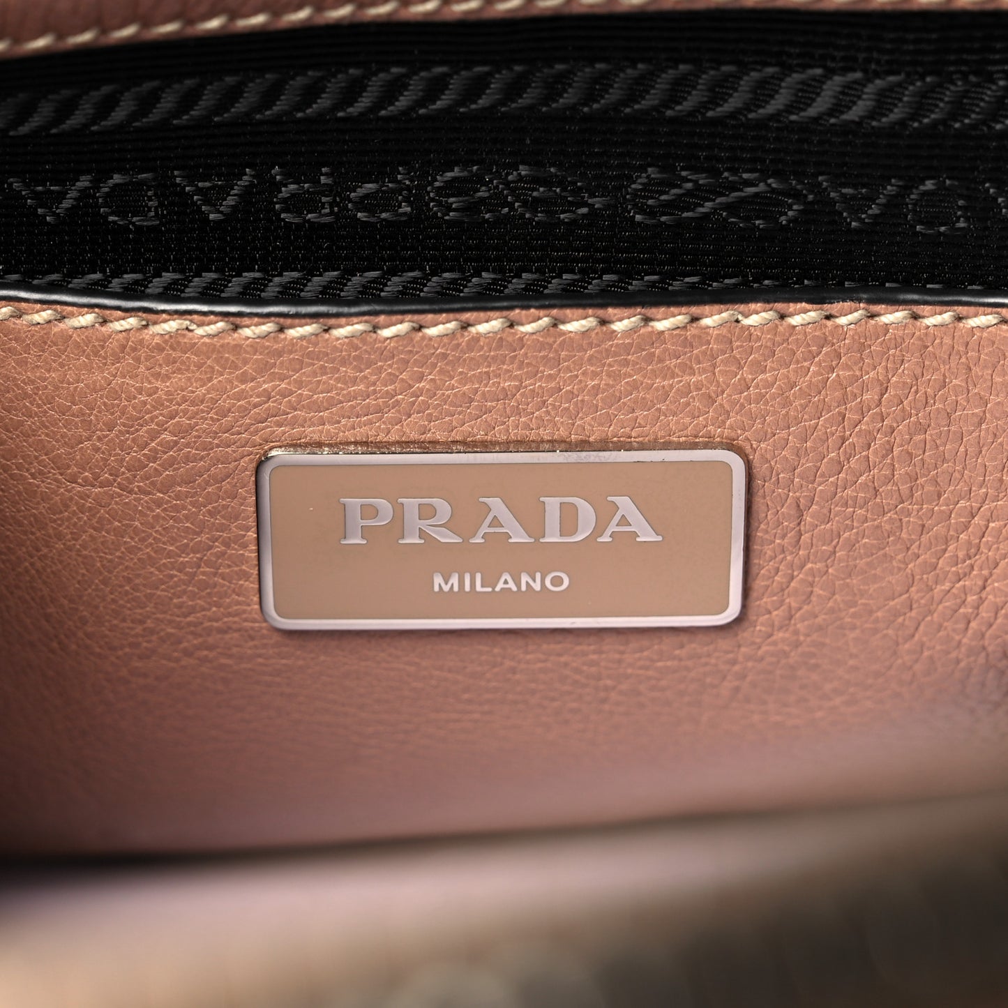 Glace Calf Twin Pocket Tote Caramel