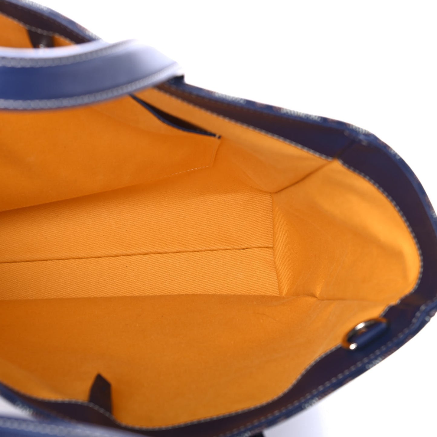 Goyardine Voltaire III Tote Navy