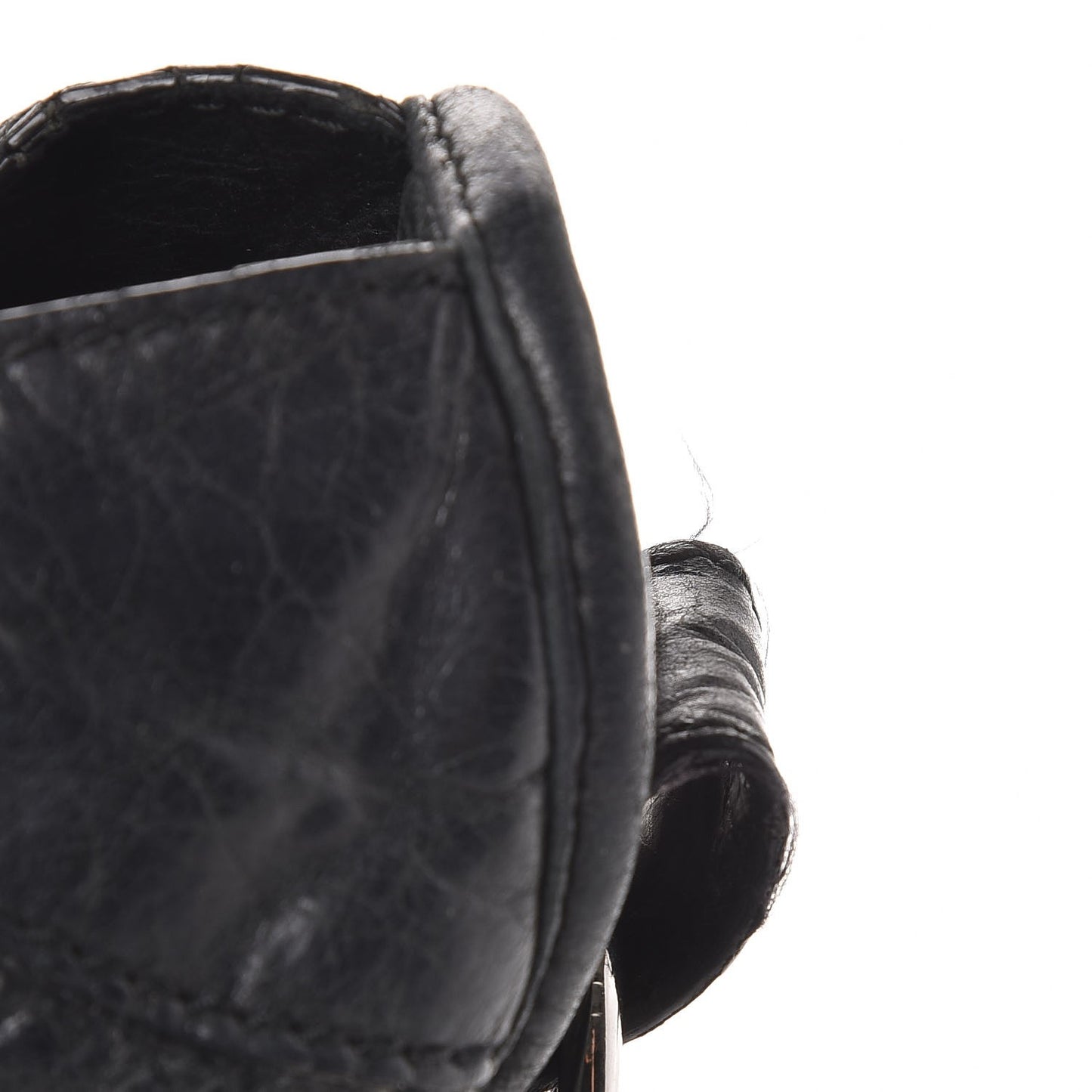 Agneau Giant 12 Silver Hardware City Black