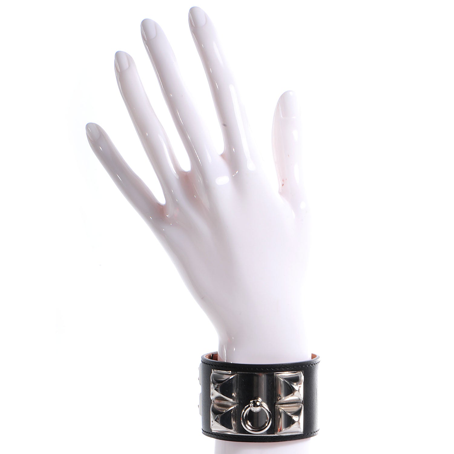 Hermes Chamonix Collier de Chien CDC Bracelet Black Small 2 of 7