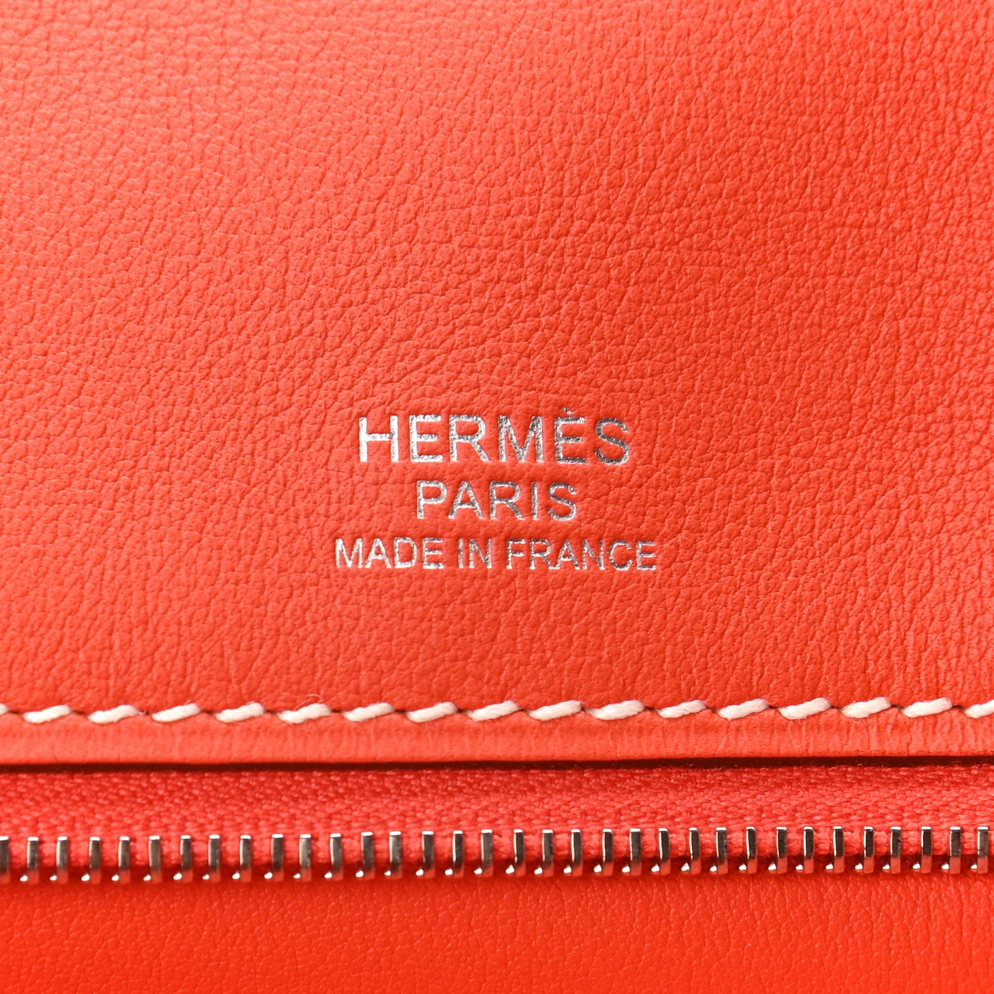 Swift Taurillon Clemence Vache Hunter Virevolte Pochette Orange Poppy