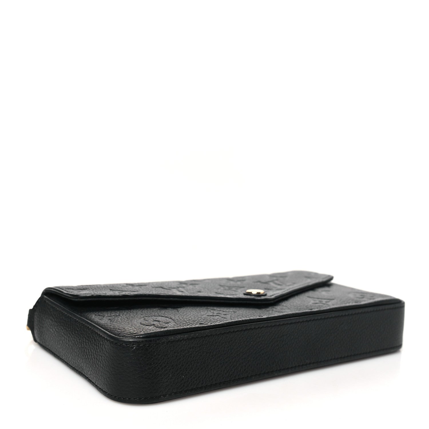 Louis Vuitton Empreinte Pochette Felicie Chain Wallet Black 5 of 10