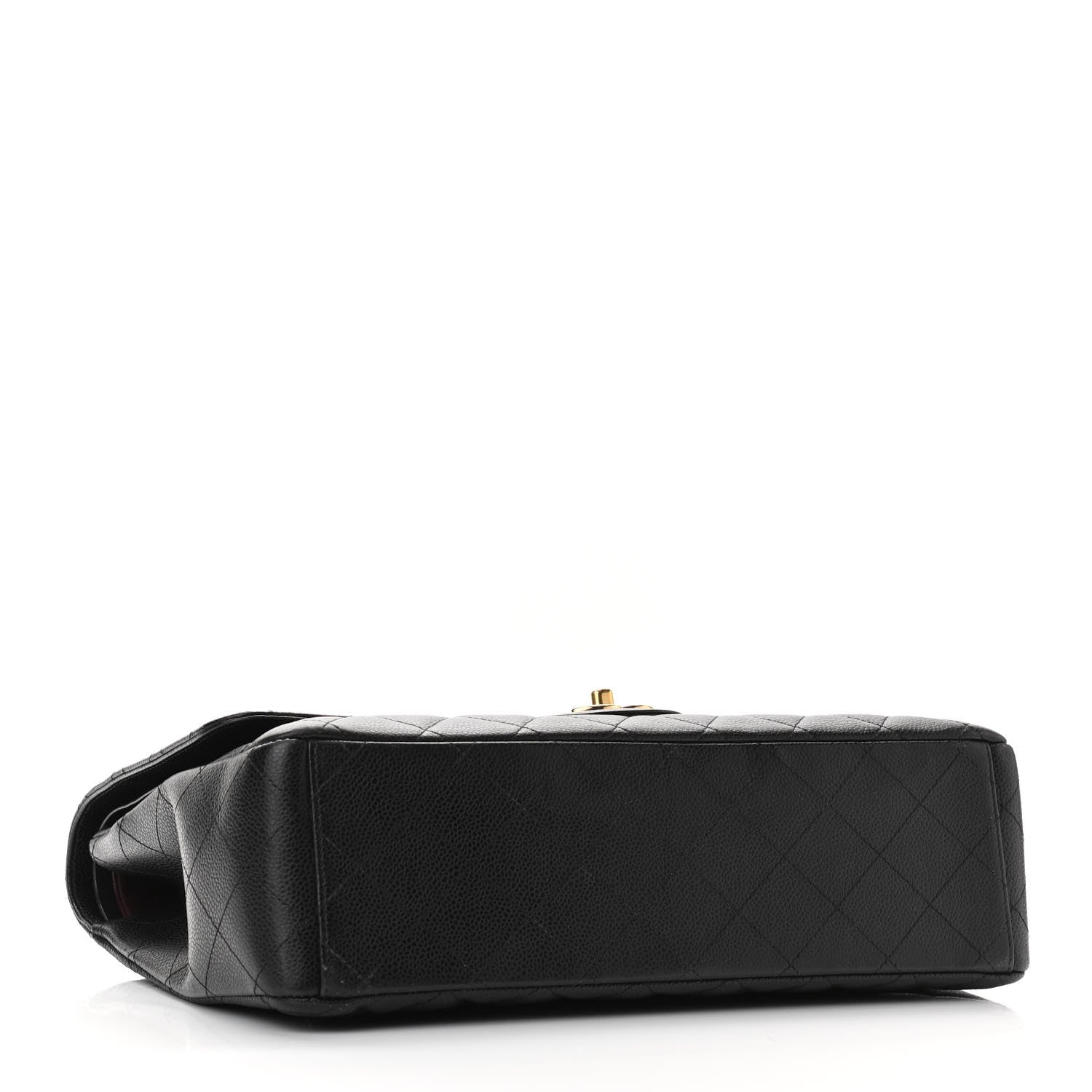 Chanel Caviar Quilted Maxi Double Flap Black 4 of 10
