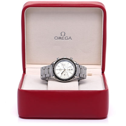 Omega Stainless Steel 40mm Speedmaster Racing Co-Axial Chronograph Automatic Watch White 326.30.40.50.02.001 16 of 16