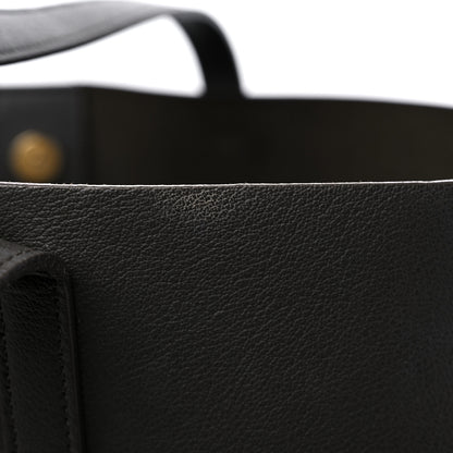 Saint Laurent Calfskin Large Shopping Tote Asphalt 16 of 17