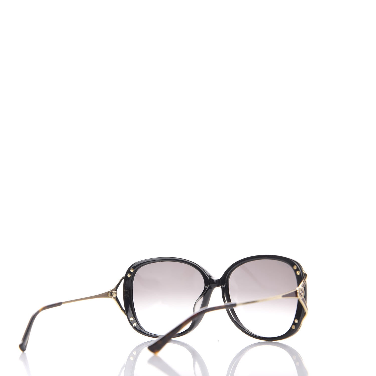 Gucci Acetate Metal Oversized Sunglasses GG0649SK Black 5 of 8
