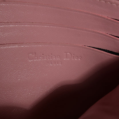 Christian Dior Lambskin Cannage New Lock Pouch Magnolia 6 of 7