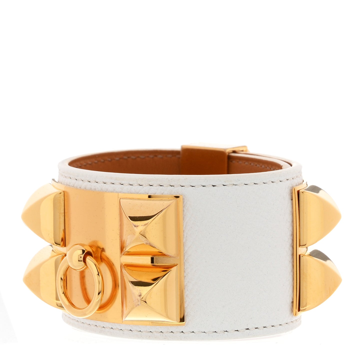 Epsom Collier de Chien CDC Bracelet S White