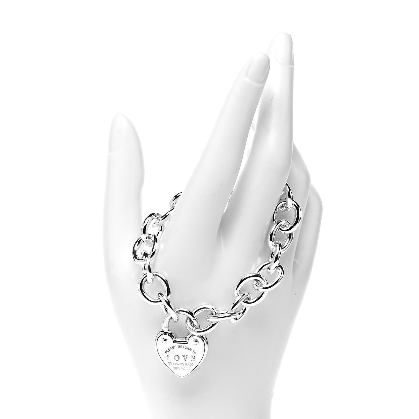 Sterling Silver Return to Tiffany Love Lock Bracelet