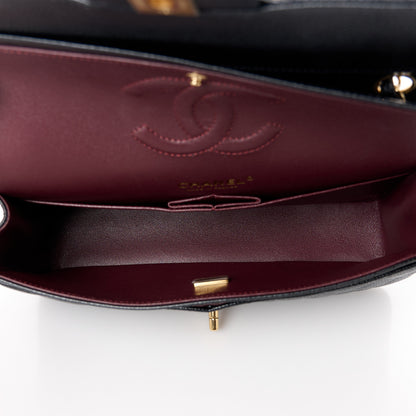 Chanel Caviar Quilted Medium Double Flap Black 5 of 11