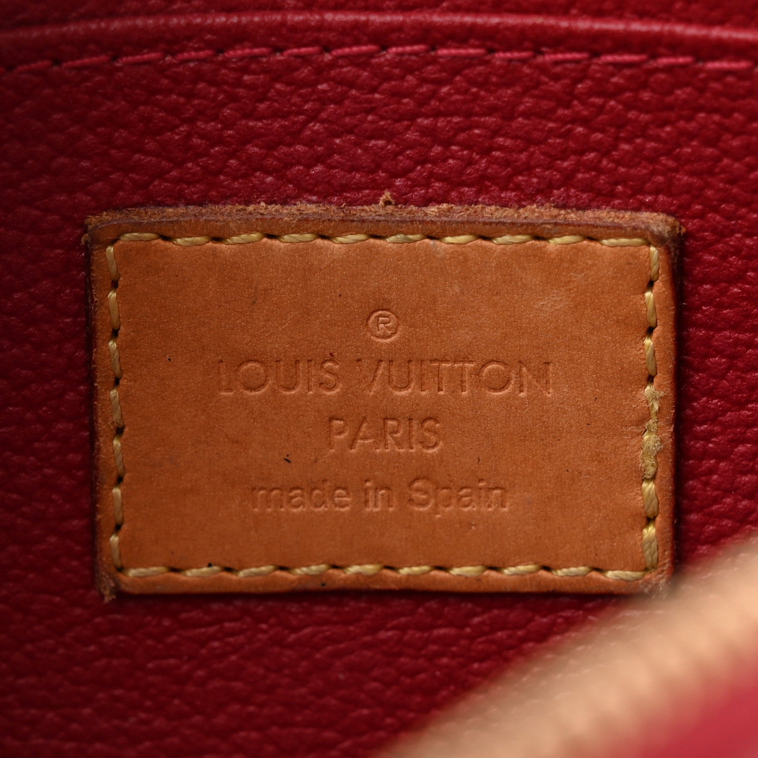 Louis Vuitton Vernis Cosmetic Pouch Cherry 6 of 22