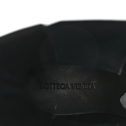 Bottega Veneta Calfskin Womens The Tire Chelsea Boots 39 Black Flannel 9 of 14