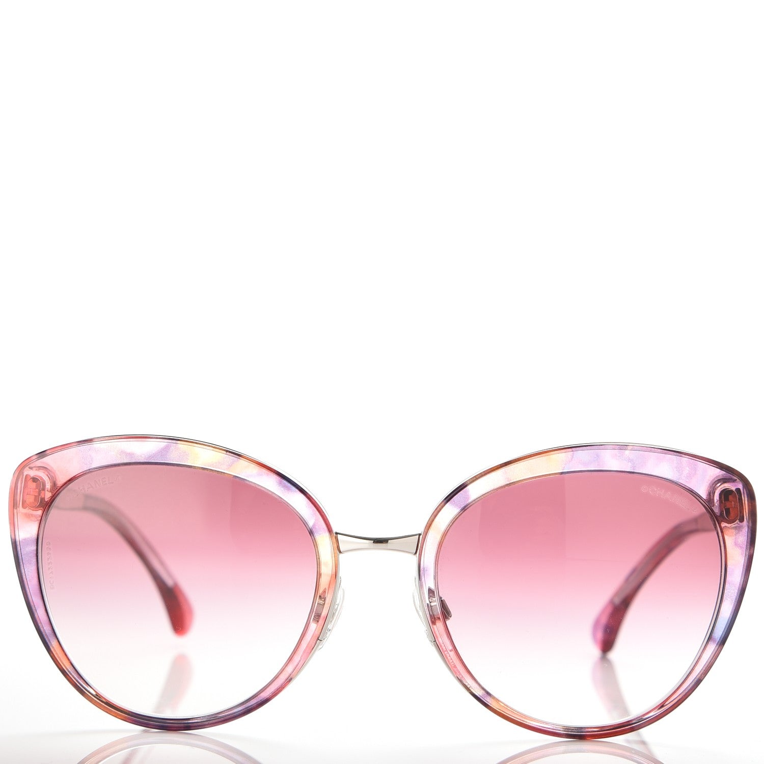 Chanel Acetate Butterfly Fall Sunglasses 4208 Pink 2 of 9