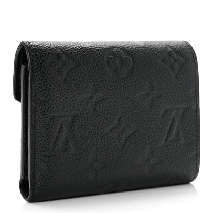 Louis Vuitton Empreinte Victorine Wallet Black 3 of 8