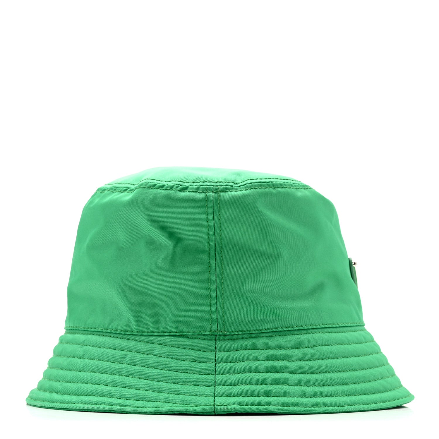 Prada Re-Nylon Triangle Womens Bucket Hat S Menta 1816803