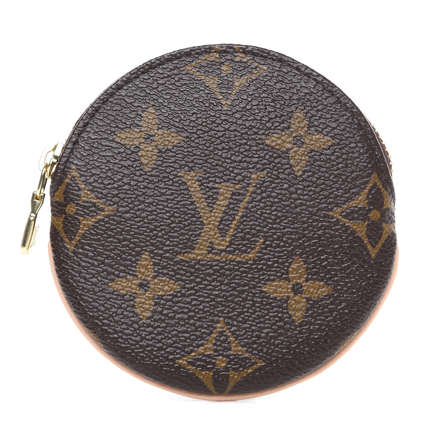 Monogram Round Coin Purse